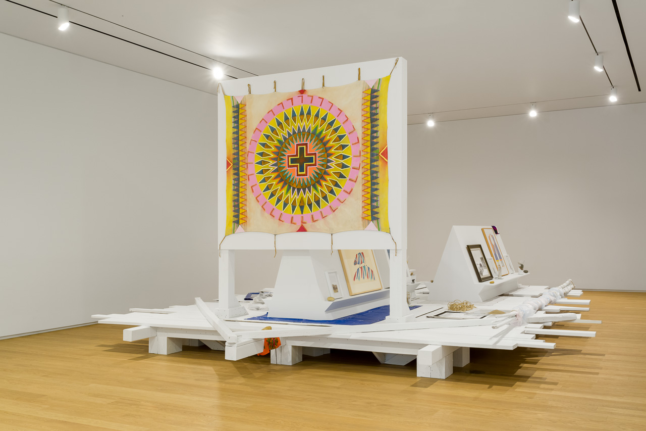 Determined by the River, Installation view, Remai Modern, 2017. Photo: Blaine Campbell