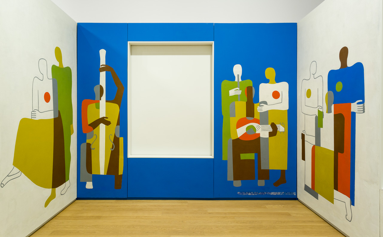 William Perehudoff murals installed at Remai Modern