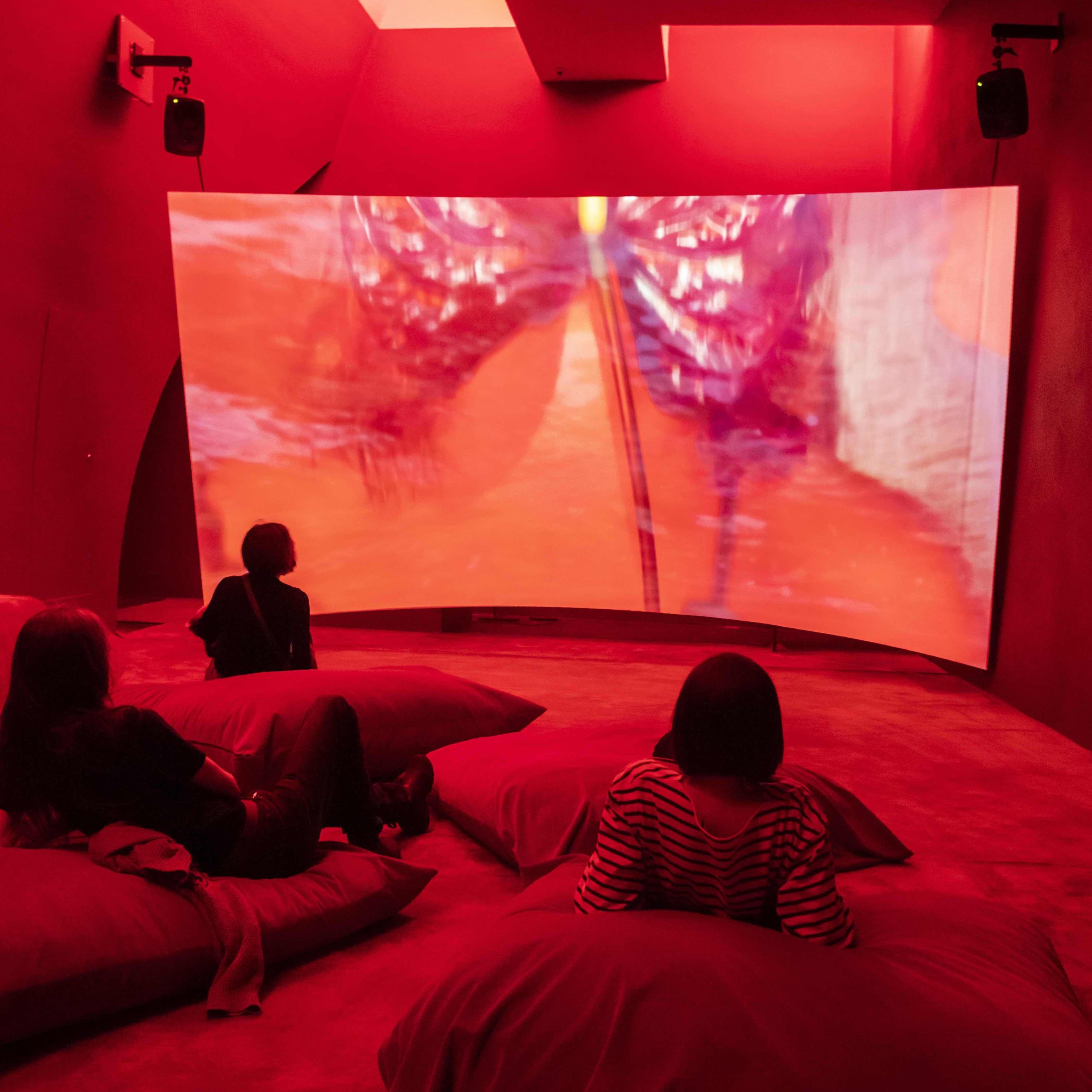 Laure Prouvost, Four For See Beauties, installation view, 2022. Courtesy of the Finnish National Gallery.